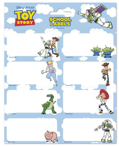 Ученически етикети Grupo Eric - Pixar Toy Story, 16 броя - 1