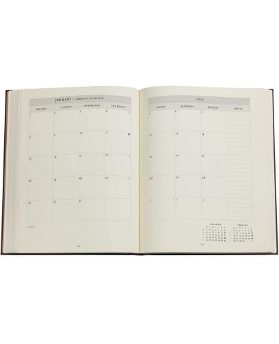Учителски календар-бележник Paperblanks Safavid - Ultra, 18 x 23 cm, 192 листа - 4