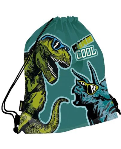 Ученическа спортна торба Lizzy Card Dino Cool - 1