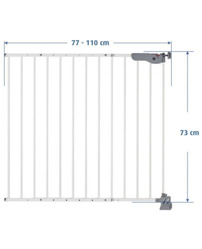 Универсална преграда за врата и стълби Reer - 73 cm - 7