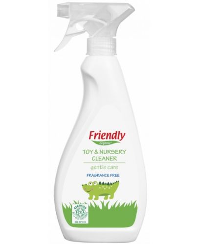 Универсален почистващ препарат Friendly Organic - За играчки, 500 ml - 1