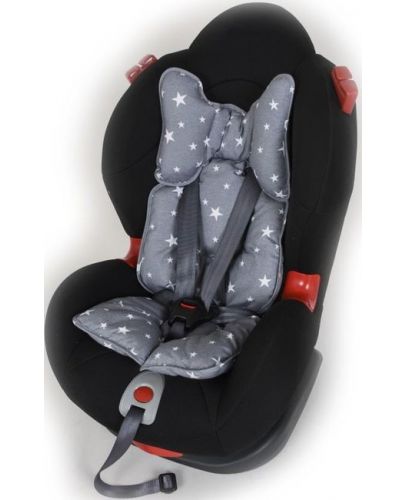 Универсална подложка за столче за кола и количка Sevi Baby - Сиви звезди - 3