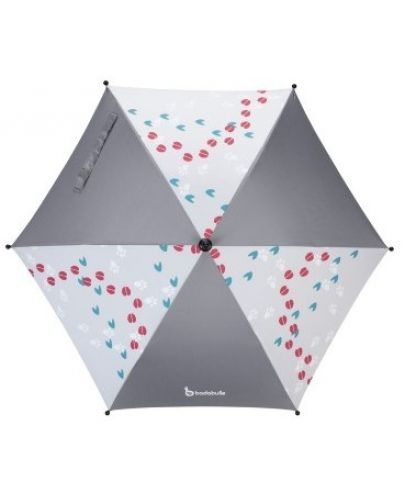 Универсален чадър за количка Badabulle, сив - 1