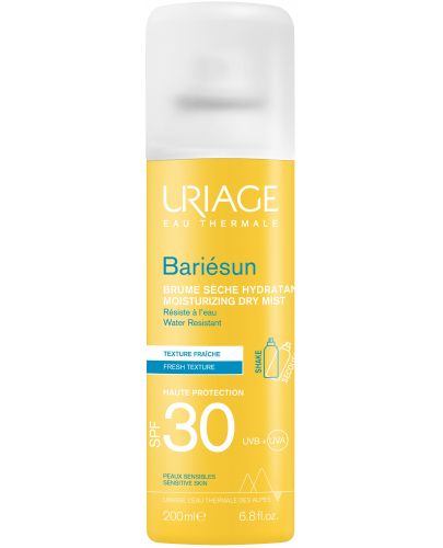 Uriage Bariesun Слънцезащитен аерозол Brume, SPF 30, 200 ml - 1