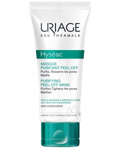 Uriage Hyseac Почистваща пилинг маска с отлепване, 50 ml - 1