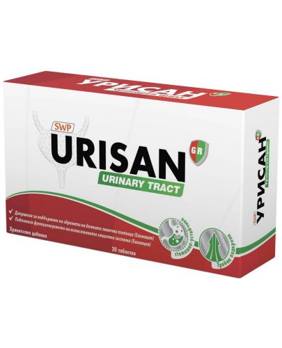 Urisan Urinary Tract, 30 таблетки, Sun Wave Pharma - 1