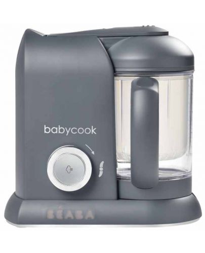 Уред за готвене Beaba - Babycook Solo, Grey,  EU Plug - 1