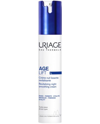 Uriage Age Lift Ревитализиращ нощен крем с лифтинг ефект, 40 ml - 1