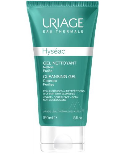 Uriage Hyseac Почистващ гел за лице и тяло, 150 ml - 1
