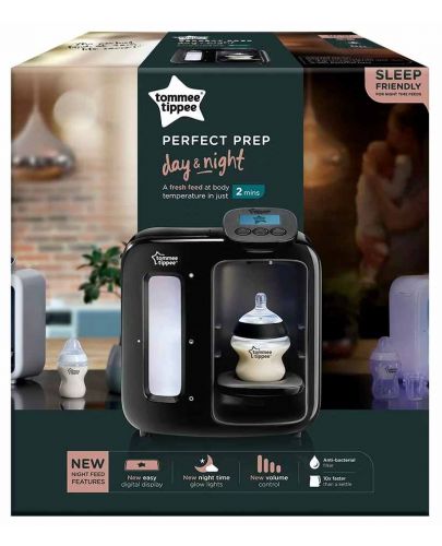Уред за приготвяне на адаптирано мляко Tommee Tippee - Perfect Prep, Day and Night - 7