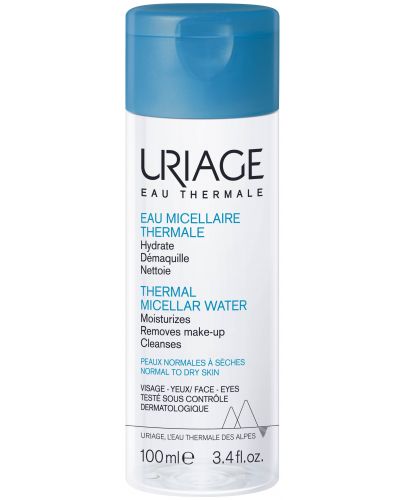 Uriage Термална мицеларна вода за нормална към суха кожа, 100 ml - 1