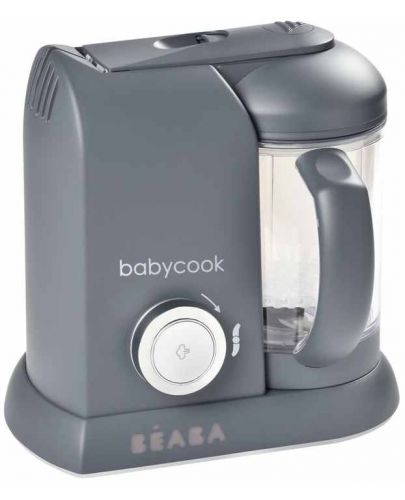 Уред за готвене Beaba - Babycook Solo, Grey,  EU Plug - 2