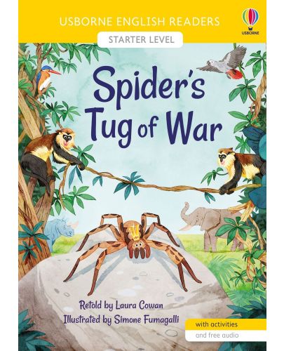 Usborne English Readers: Spider's Tug of War - 1