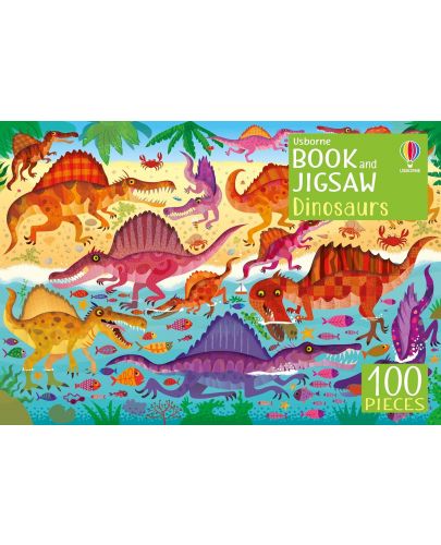 Usborne Book and Jigsaw: Dinosaurs - 1