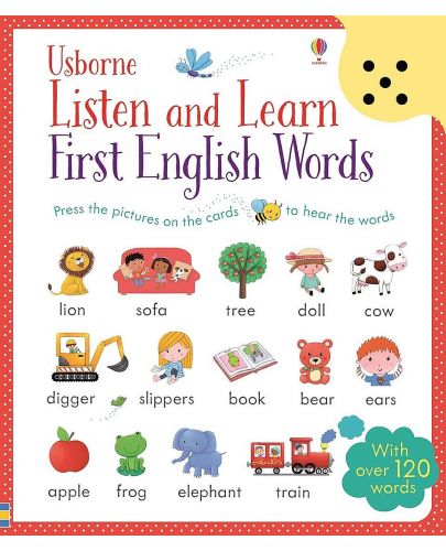 Usborne Listen and Learn First English Words - 1