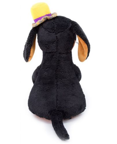 Плюшена играчка Budi Basa - Кученце Ваксон, със сърце и шапка, 29 cm - 4