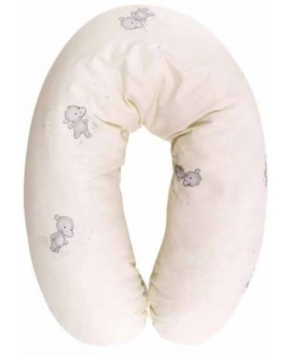 Възглавница за кърмене Lorelli - Happy Hippo, 190 cm - 1