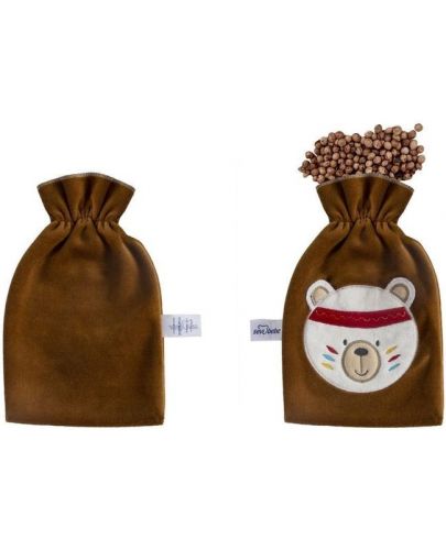 Възглавница за облекчаване на колики с черешови костилки Sevi Baby - Кафява - 1