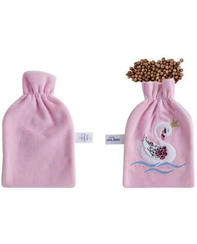 Възглавница за облекчаване на колики с черешови костилки Sevi Baby - Розова - 1