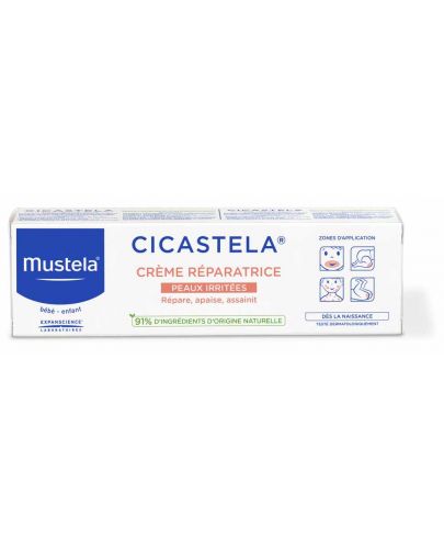 Възстановяващ крем Mustela - Cikastela, 40 ml - 2
