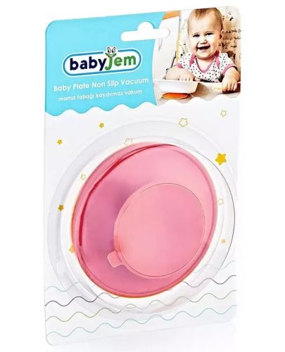 Вакуум за чиния или чаша BabyJem - Pink  - 3