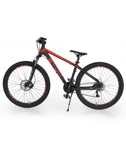 Велосипед Byox - Alloy hdb Spark, червен, 29" - 4