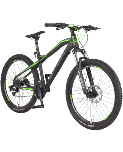 Велосипед със скорости Byox - Alloy HDB B7, 26'', зелен - 2