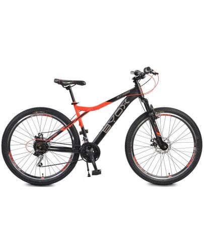 Велосипед със скорости Byox - Bettridge, 27.5", червен - 1