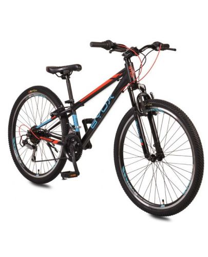 Велосипед със скорости Byox - Master, синьо и червено, 26" - 1