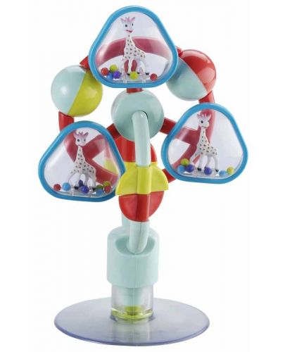 Активна играчка с вендуза Sophie la Girafe - Виенско колело - 1