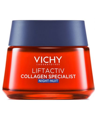 Vichy Liftactiv Нощен крем Collagen Specialist, 50 ml - 1