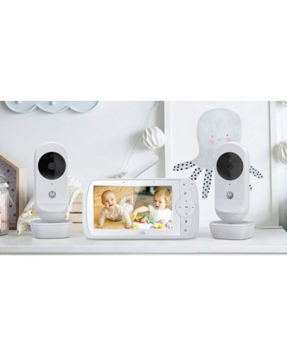 Видео бебефон с 2 камери Motorola - VM35-2 Connect - 3