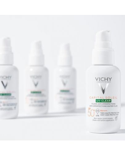 Vichy Capital Soleil Флуид за лице UV-Clear, SPF50+, 40 ml - 2