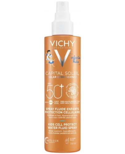Vichy Capital Soleil Слънцезащитен спрей за деца, SPF 50+, 200 ml - 1
