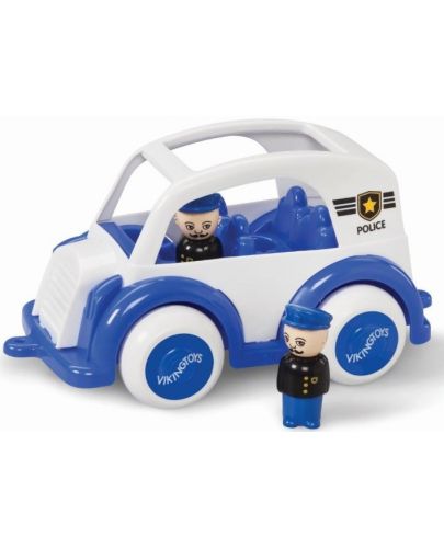 Детска играчка Viking Toys - Полицейска кола - 1