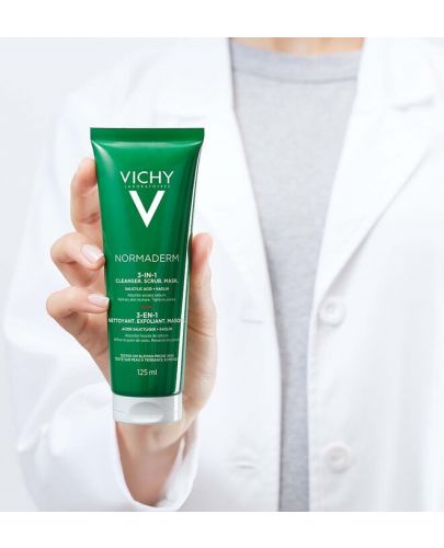 Vichy Normaderm Почистващ продукт 3 в 1, 125 ml - 4
