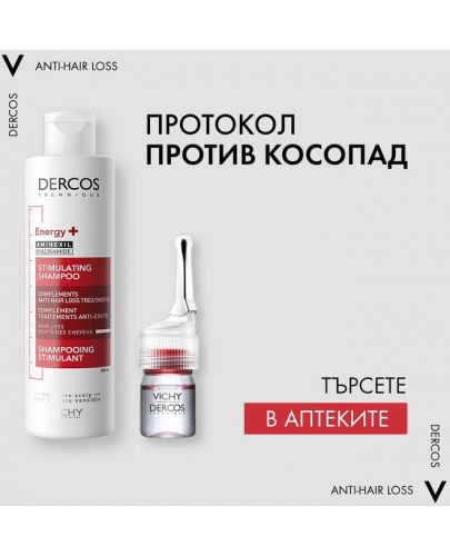 Vichy Dercos Ампули против косопад за жени Aminexil Clinical 5, 21 х 6 ml - 4