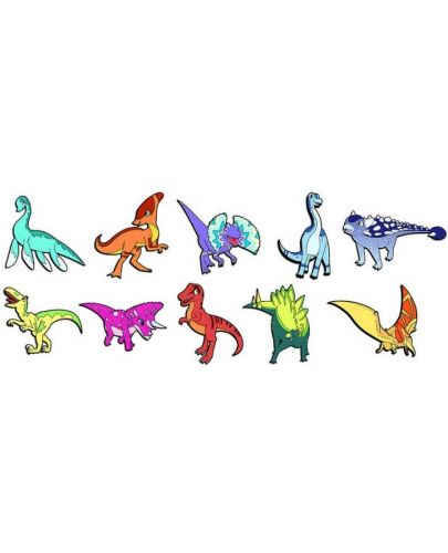Временни татуировки HoloToyz Augmented Reality - Динозаври - 3