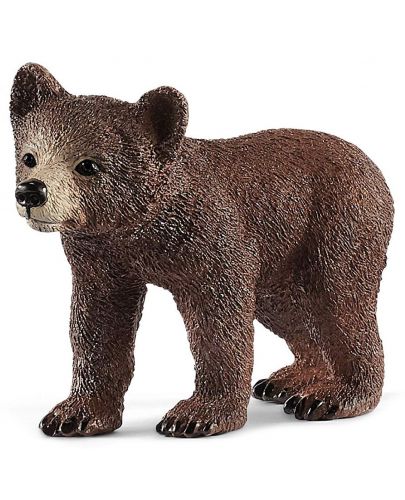 Комплект фигурки Schleich Wild Life - Майка мечка гризли с малко - 2