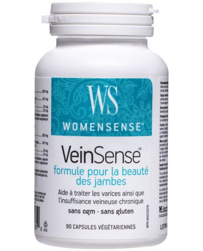 WomenSense VeinSense, 90 веге капсули, Natural Factors - 1