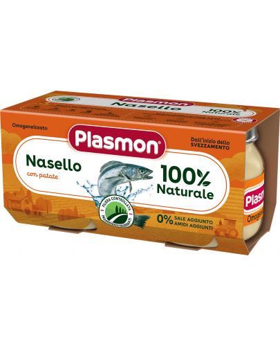 Ястие Plasmon - Хек с картофи, 2 х 80 g - 1
