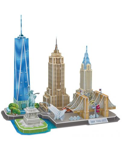 3D Пъзел Revell - Забележителности в Ню Йорк - 1