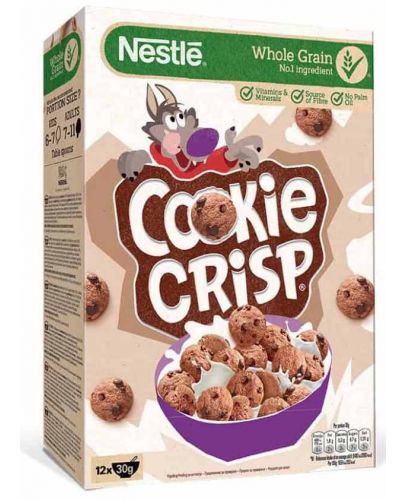 Зърнена закуска Nestle - Cookie Crisp, 375 g  - 1