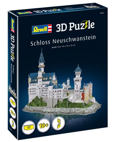 3D Пъзел Revell - Замъкът Нойшванщайн - 2