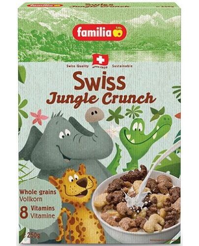 Зърнена закуска Familia - Jungle Crunch, 250 g - 1