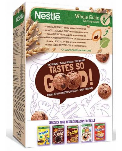 Зърнена закуска Nestle - Cookie Crisp, 375 g  - 4