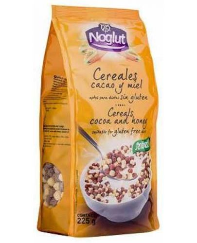 Зърнена закуска Noglut - С мед и какао, без глутен, 225 g - 1