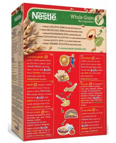 Зърнена закуска Nestle - Cheerios, с мед, 375 g - 2