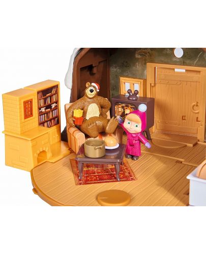 Комплект за игра Simba Toys Маша и мечока - Зимна къща на мечока - 3