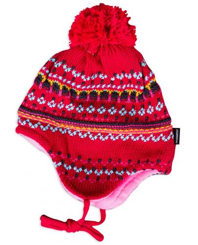 Зимна шапка Maximo - Размер 49, червена - 1